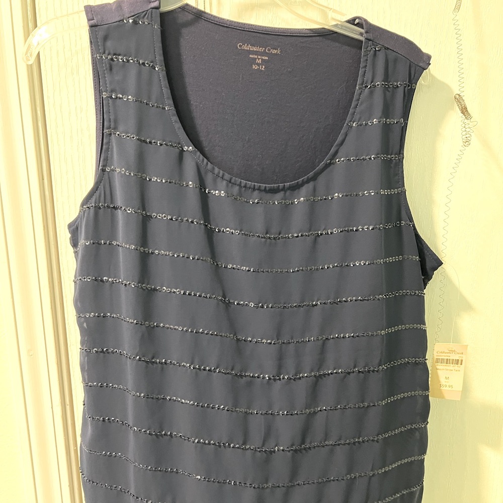 Cold water Creek Dressy Tank